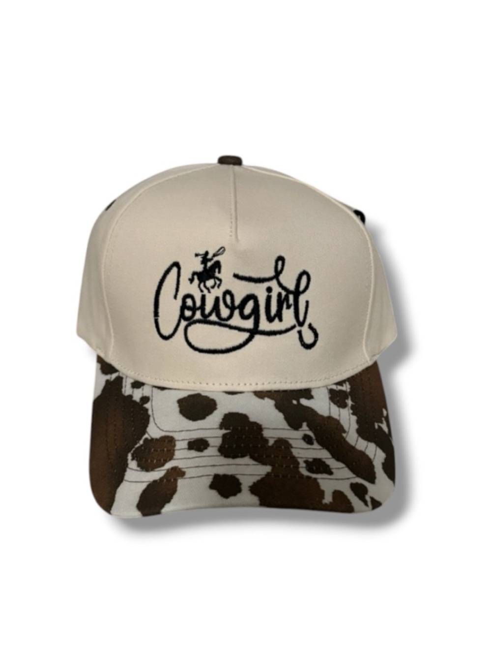 Cowgirl Embroidered Trucker Cap